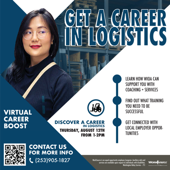 Logistics Career Boost flyer