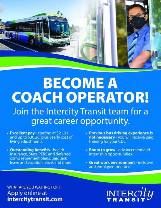 Intercity Transit recruiting info flyer
