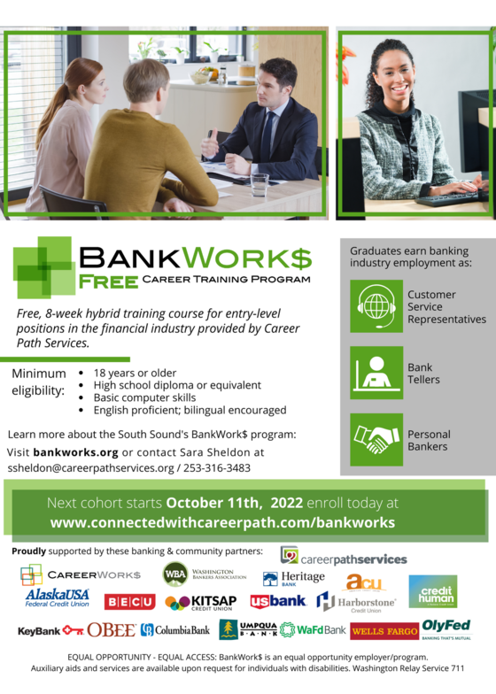 Bankworks program flyer