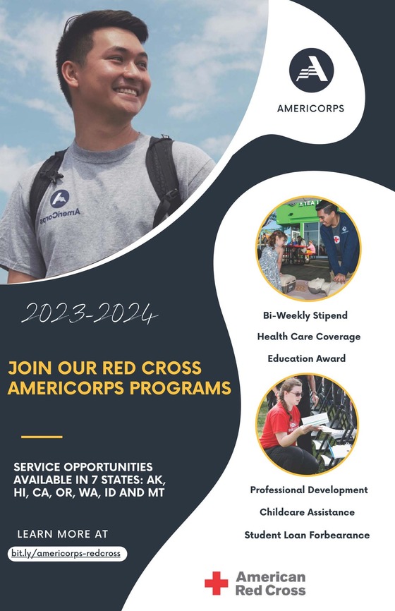 Americorps promotional flyer