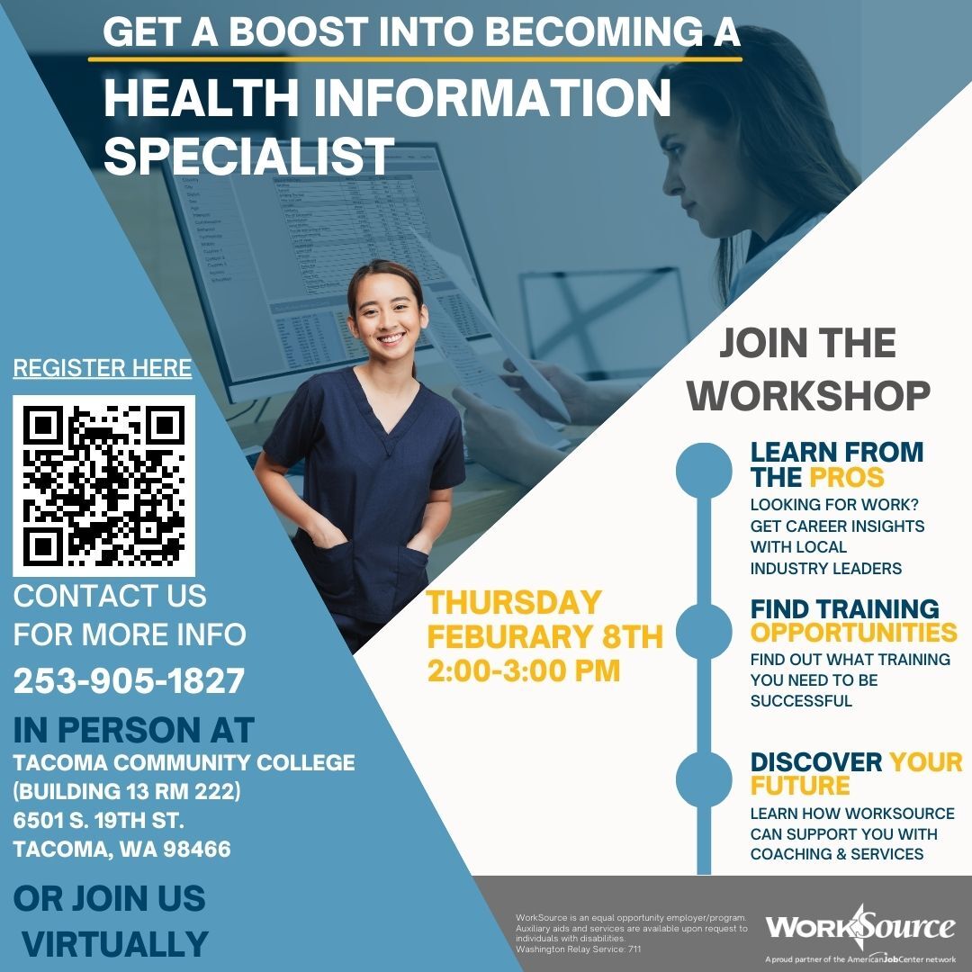 Health Information Career Boost graphic