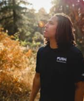 Washington Poet Christian Paige, profile picture from Facebook page