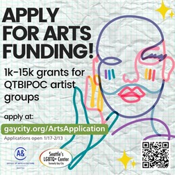 Queer QTPOC arts funding