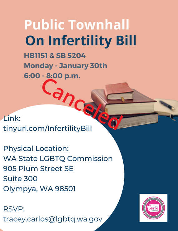 Canceled Infertility Townhall 