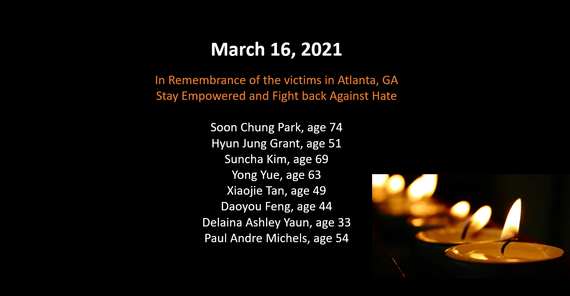 Remembering March 16, 2021