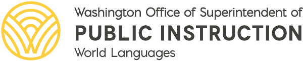 Washington Office of Superintendent of Public Instruction World Languages Logo