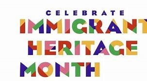Celebrate Immigrant Heritage Month Logo