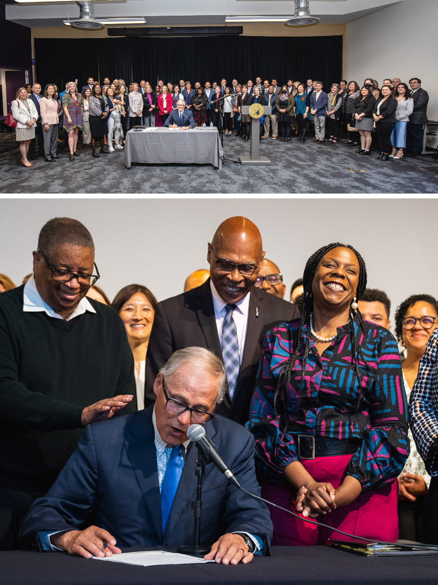 Gov. Jay Inslee signed legislation to remove obstacles to housing construction and overcome the poisonous effect of racist real estate covenants.