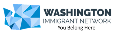 Washington Immigrant Network Logo - You Belong Here