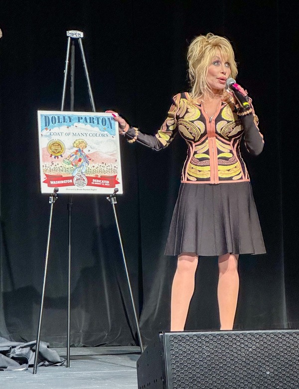 Dolly Parton?s childhood literacy program, her Imagination Library, distributes books to more than 69,0000 Washington children.