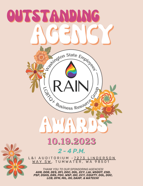 RAIN Outstanding Agency Award Poster