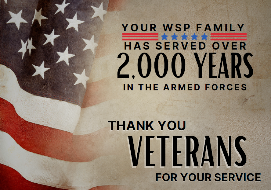 WSP members have served a combined 2000 years in the armed forces