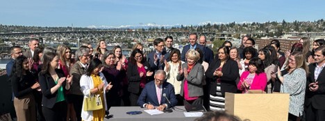 Governor Inslee signing HB 1469