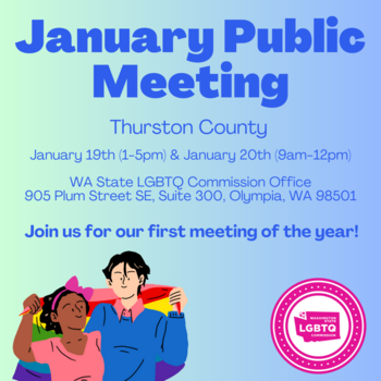 January Public Meeting Flyer - Join Us!
