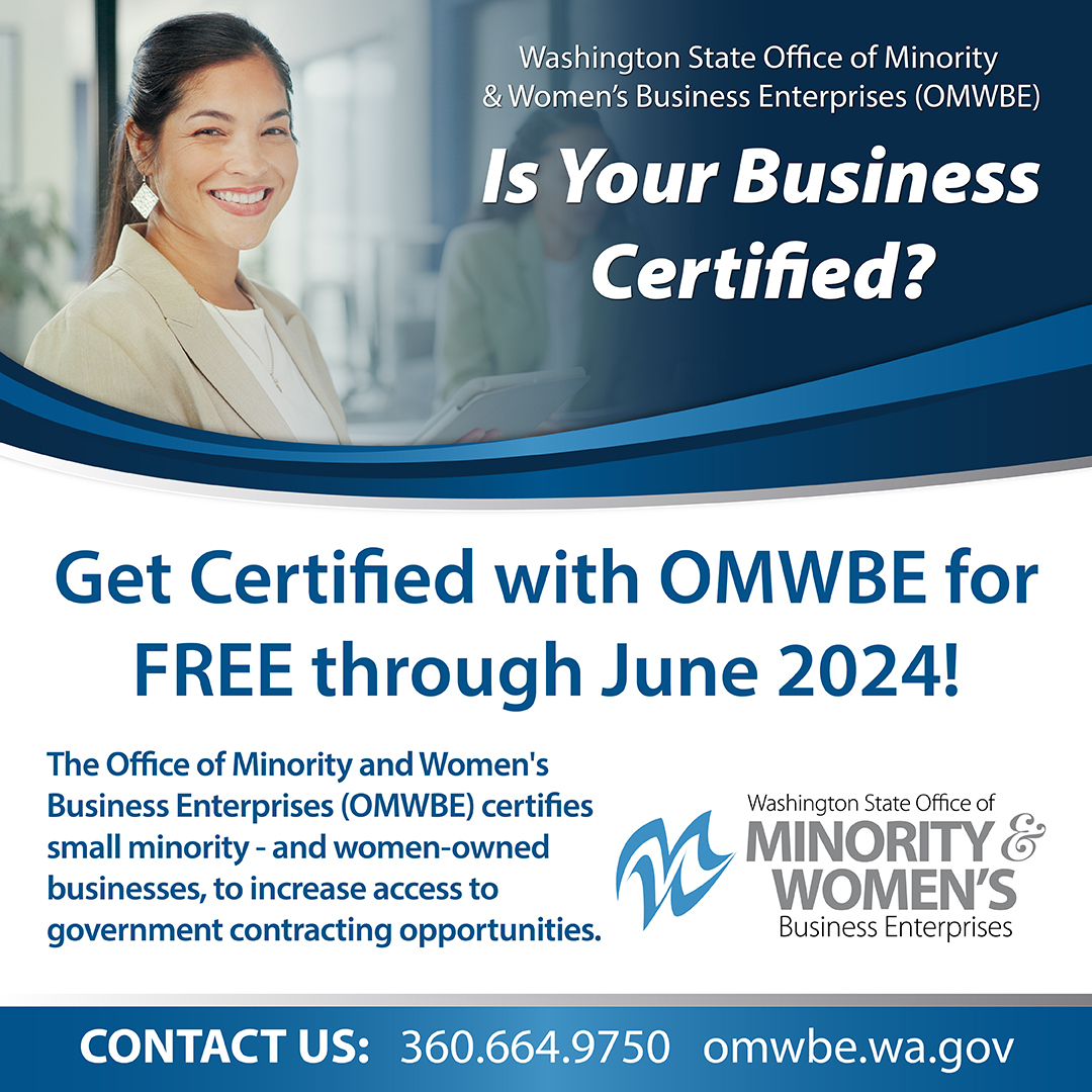 Get Certified with the Office of Minority and Women's Business Enterprises 