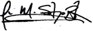 Manny's signature