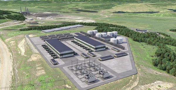 A proposed hydrogen production plant for Centralia.