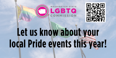 Pride Event Form Flyer and QR Code