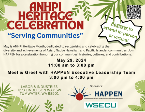 SPECIAL DELIVERY: CORRECTION: AANHPI Heritage Month Celebration