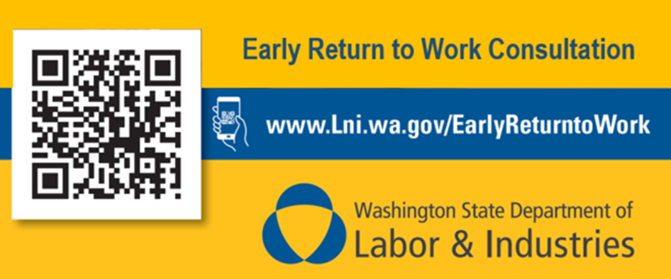 Washington state Department of Labor and Industries Early Return to Work Consultation