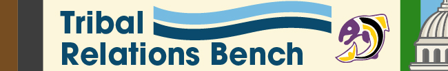 Tribal Relations Bench Header. 