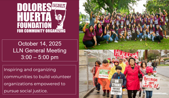 Dolores Huerta Foundation Oct. 14th 3 pm
