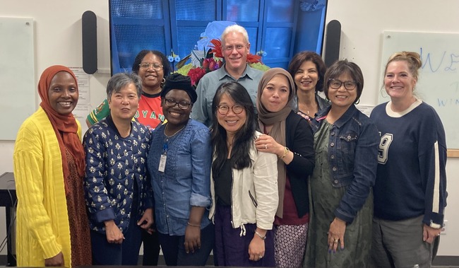 WIN Leadership team members standing together 