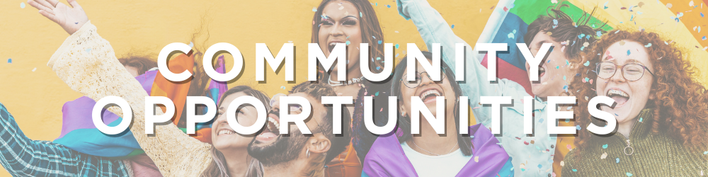Community Opportunities Banner