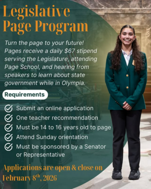 Legislative Page Program