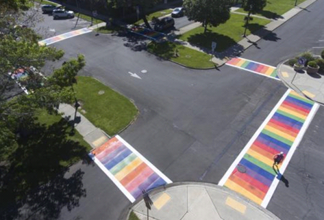 Yakima Crosswalk Overhead