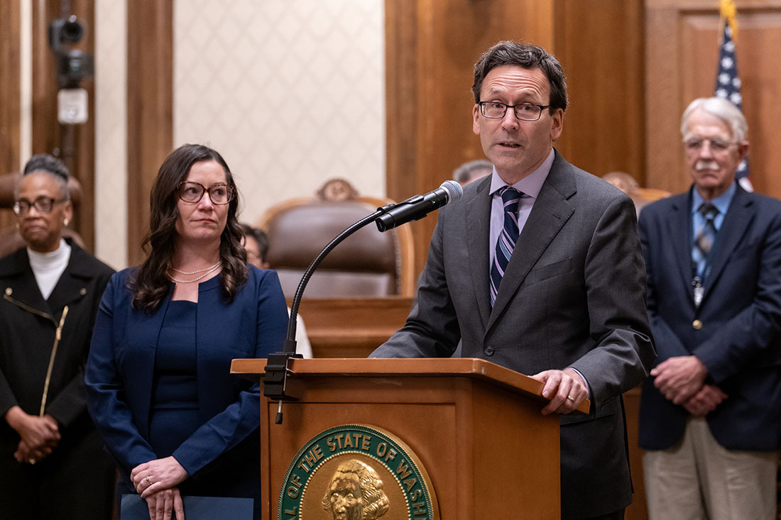 Governor Bob Ferguson announces his appointment to the Washington State Supreme Court