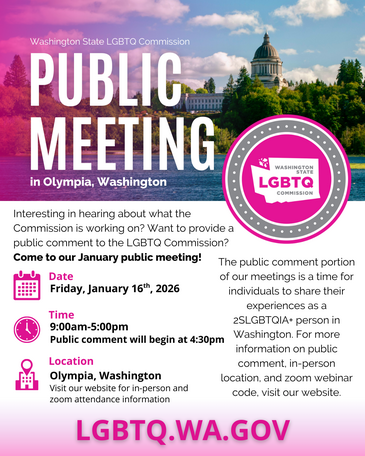 January 2026 Public Meeting Flyer