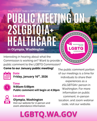 January 2026 LGBTQ Commission Public Meeting