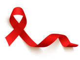 Red HIV/AIDS Ribbon