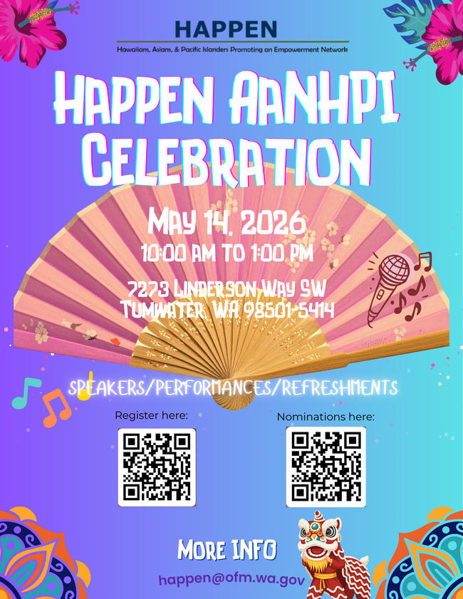 HAPPEN BRG's AANHPI Celebration Poster