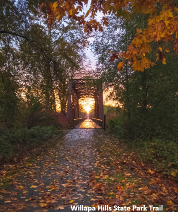 Photo from Willapa Hills State Park