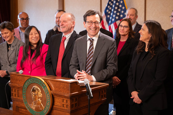 Transportation budget signing