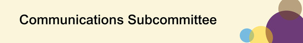 Decorative. Communications Subcommittee.