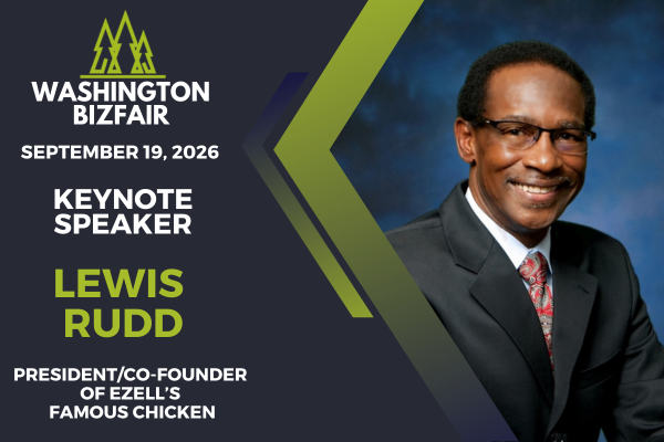 BizFair 2026, Photo of Keynote Speaker: Lewis Rudd of Ezell's Famous Chicken