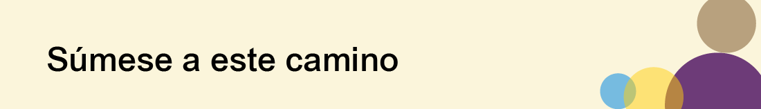 Súmese a este camino