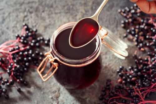 Elderberry syrup