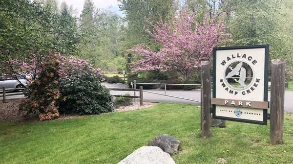Wallace Swamp Creek Entrance