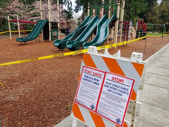 play structures closed