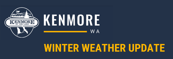 winter weather update banner