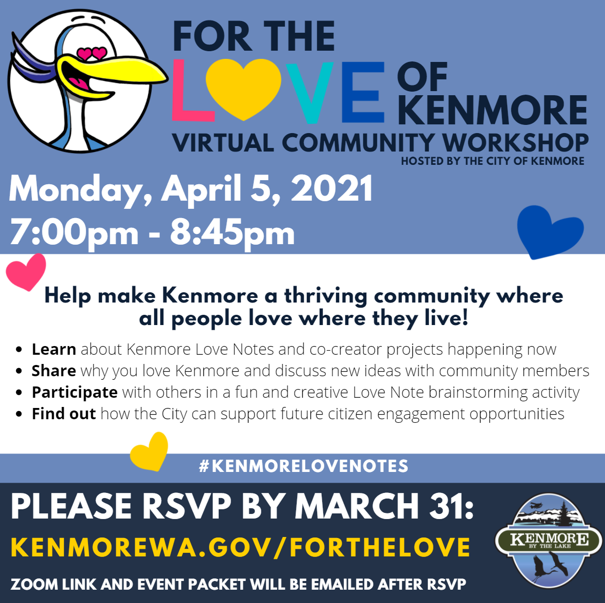 For the Love of Kenmore Flyer