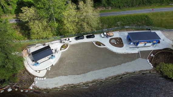 Log Boom Park Aerial June 2022