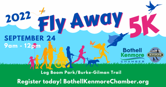 Fly Away 5k banner