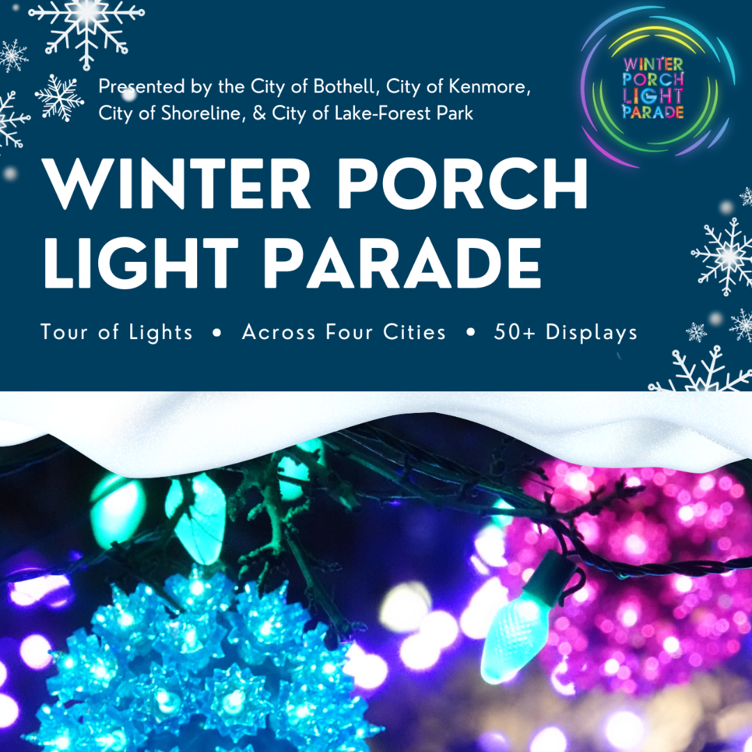 winter porch light parade 2023