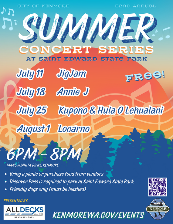 Summer Concert Series Poster 2024