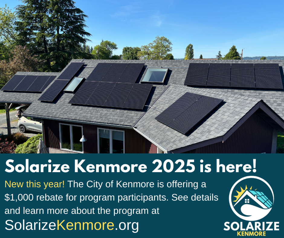 Solarize Kenmore 2025 Announcement